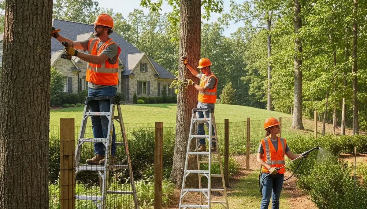 Cape Coral, FL deer deterrent service protecting trees, shrubs, and landscapes from browsing and rubbing