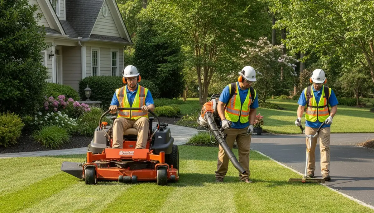 Cape Coral, FL tree service crew providing professional tree removal and care for local properties