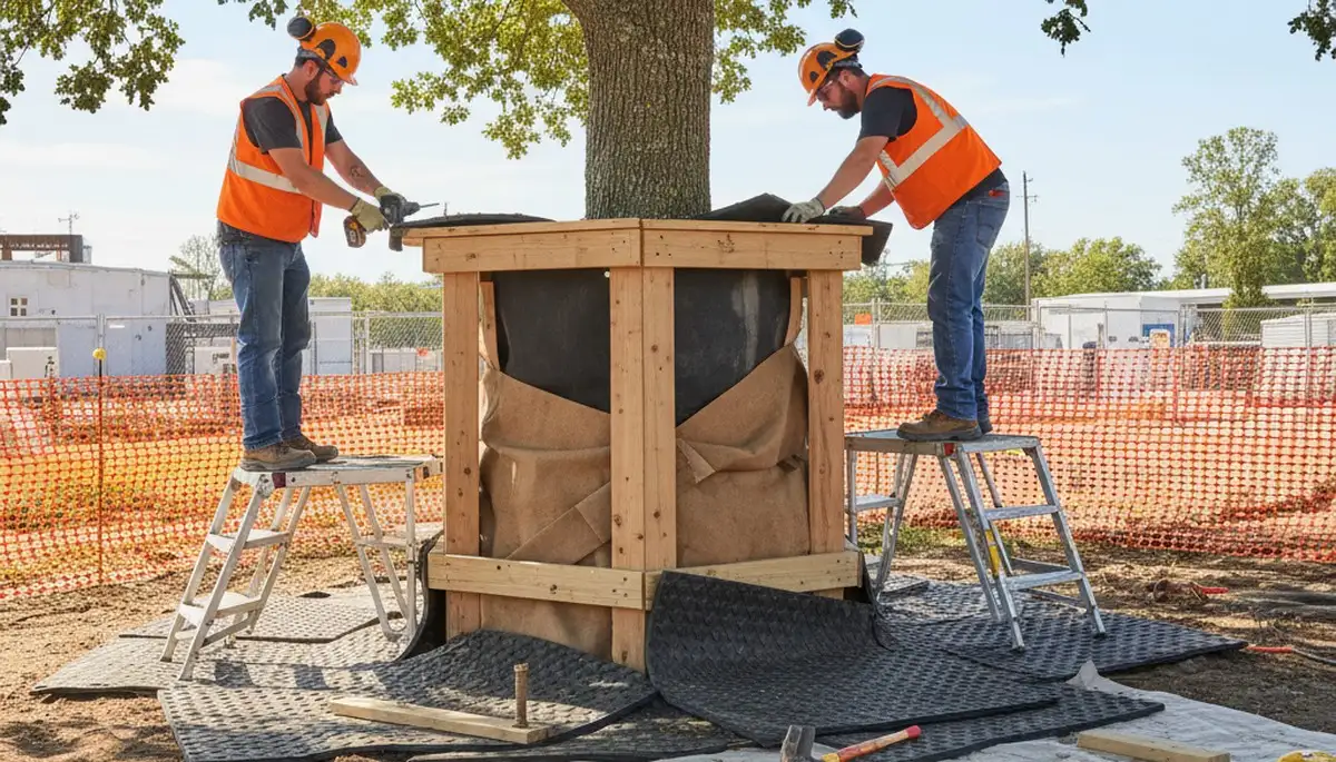 Cape Coral, FL tree service expert protecting roots for healthier, safer trees