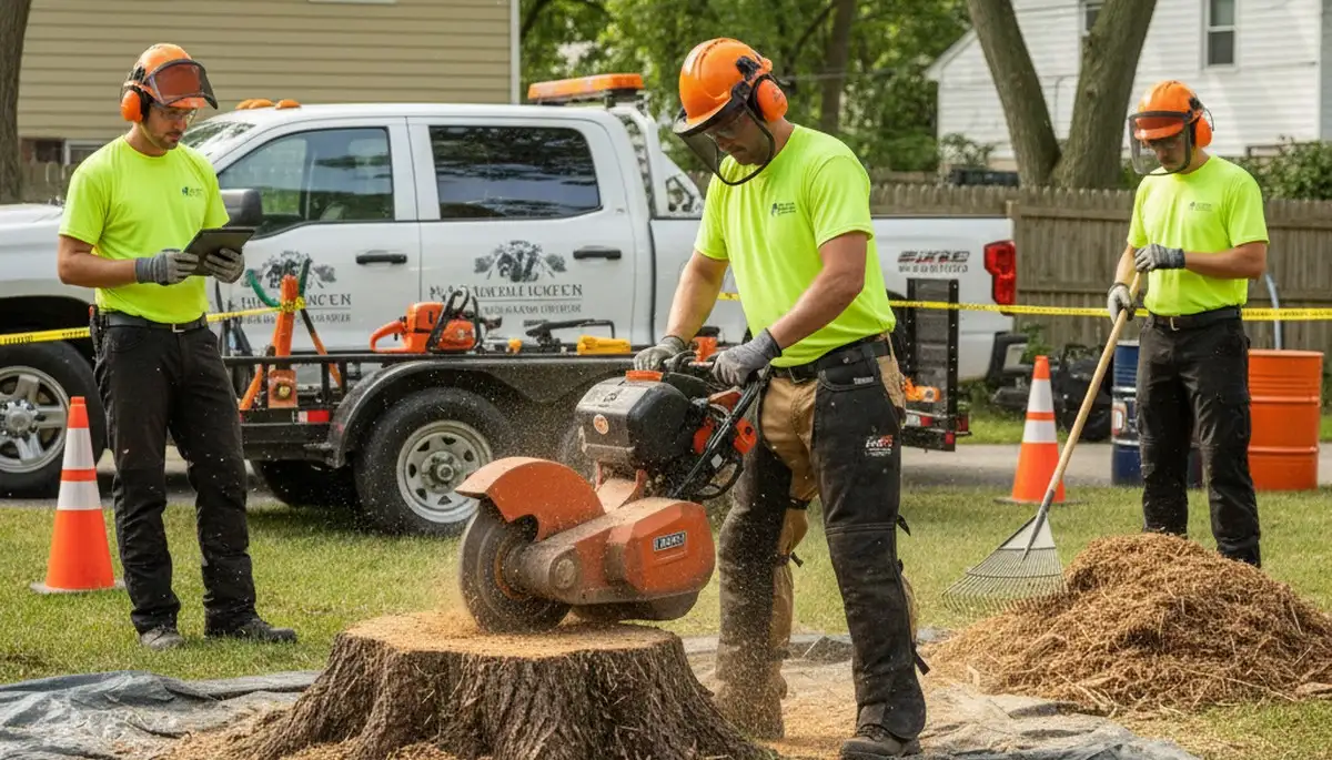 Stump removal service in Cape Coral, FL for safe, thorough yard clearing