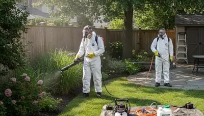 Cape Coral, FL tree care team providing professional tick control for safer outdoor spaces